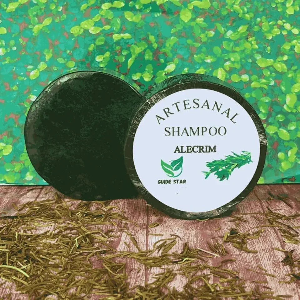 Shampoo, xampú Sólido (barra) Vegano de alecrim Controle de Queda com ativador de crescimento