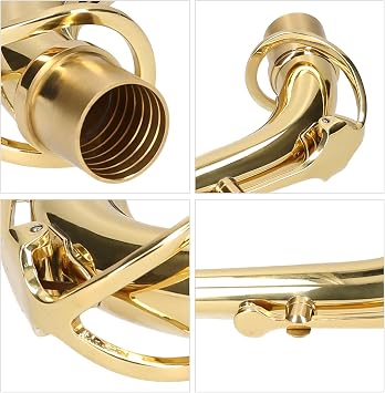 Alto Saxophone Neck Brass Bend Neck Sax Replacement Part Sax Accessory