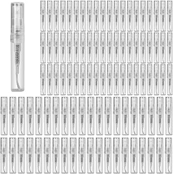 Mini Perfume Bottle 4ml 100pcs, for Travel, Essential Oils
