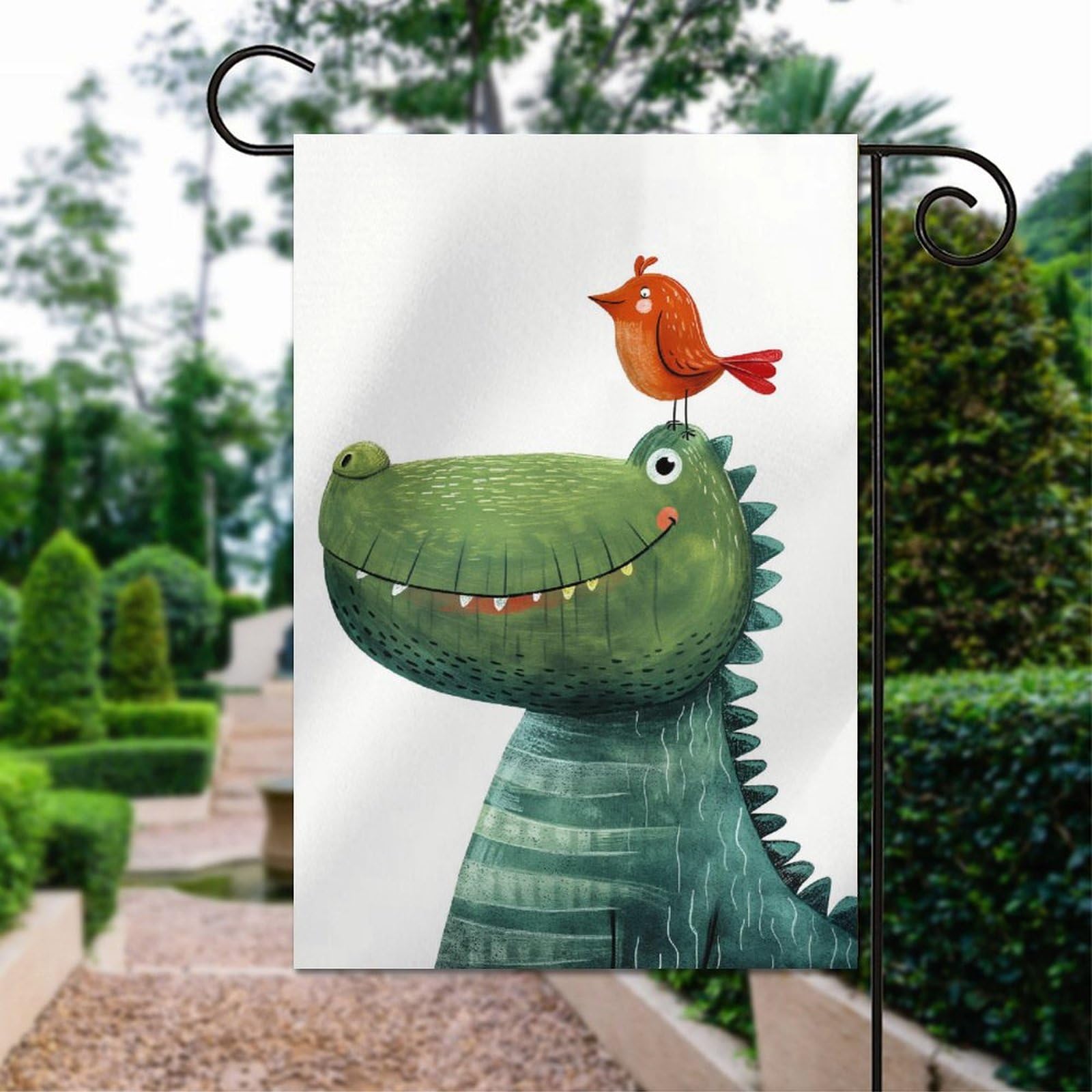 YouAreHere Gartenflagge Zum Valentinstag – Doppelseitig, 30,5 X 45,7 Cm, Wetterfest Aus Polyester