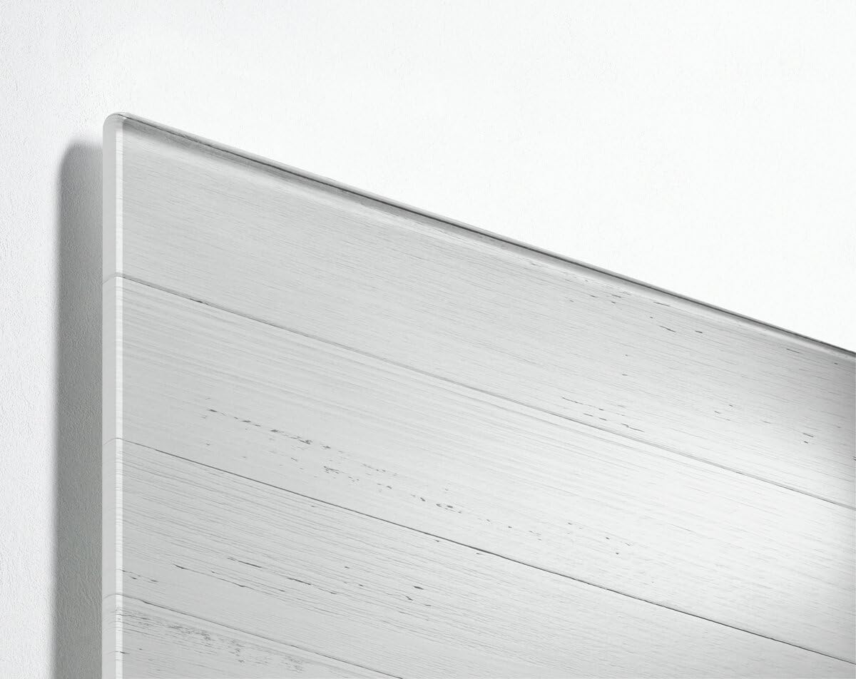 SIGEL Premium Glas-Magnettafel 130x55 cm Holz-Optik matt
