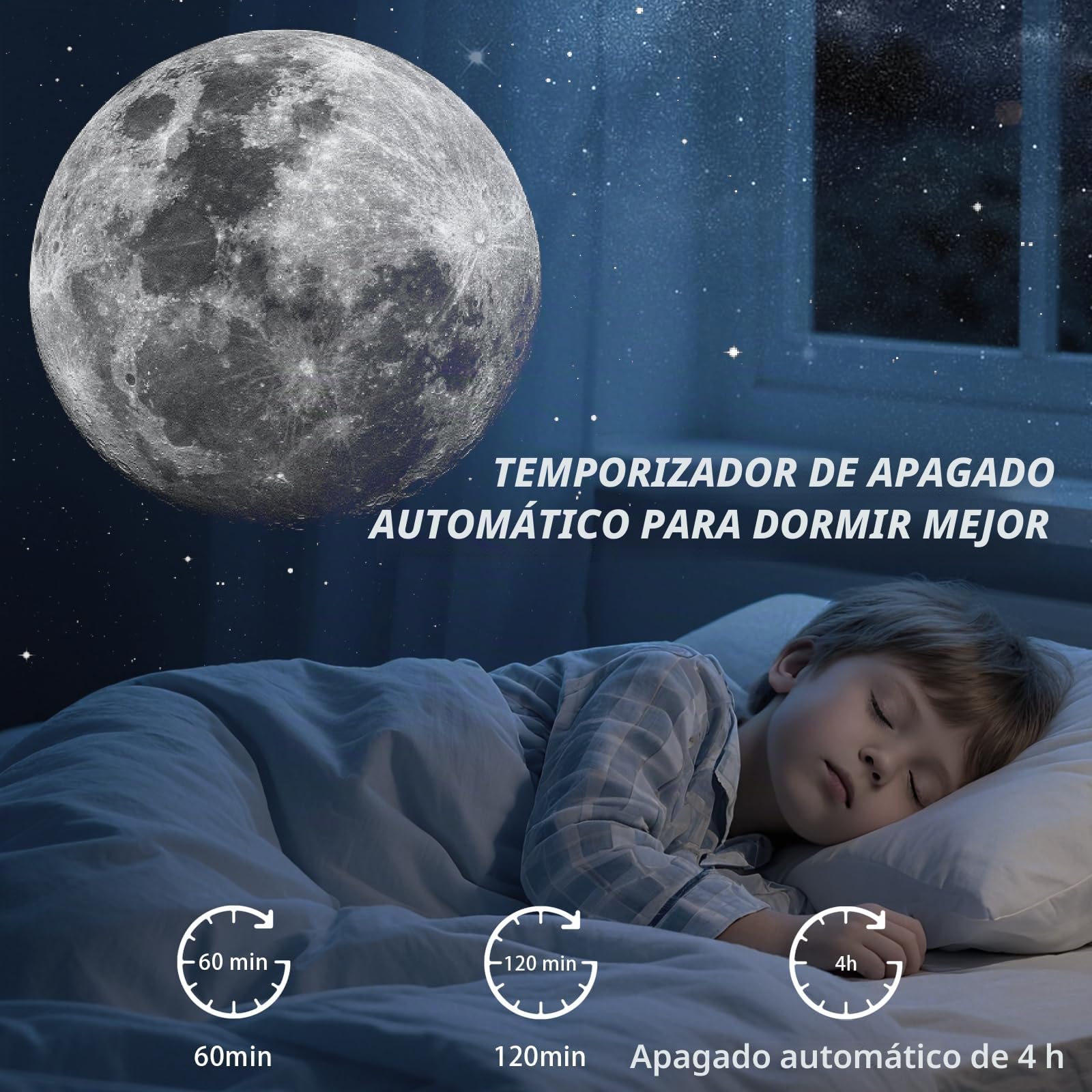 Proyector de estrellas, proyector de estrellas, planetario, luz de noche, luz de techo, espacio, cielo estrellado, con tira de luz, meteorito, proyector Galaxy Star, para niños, dormitorio
