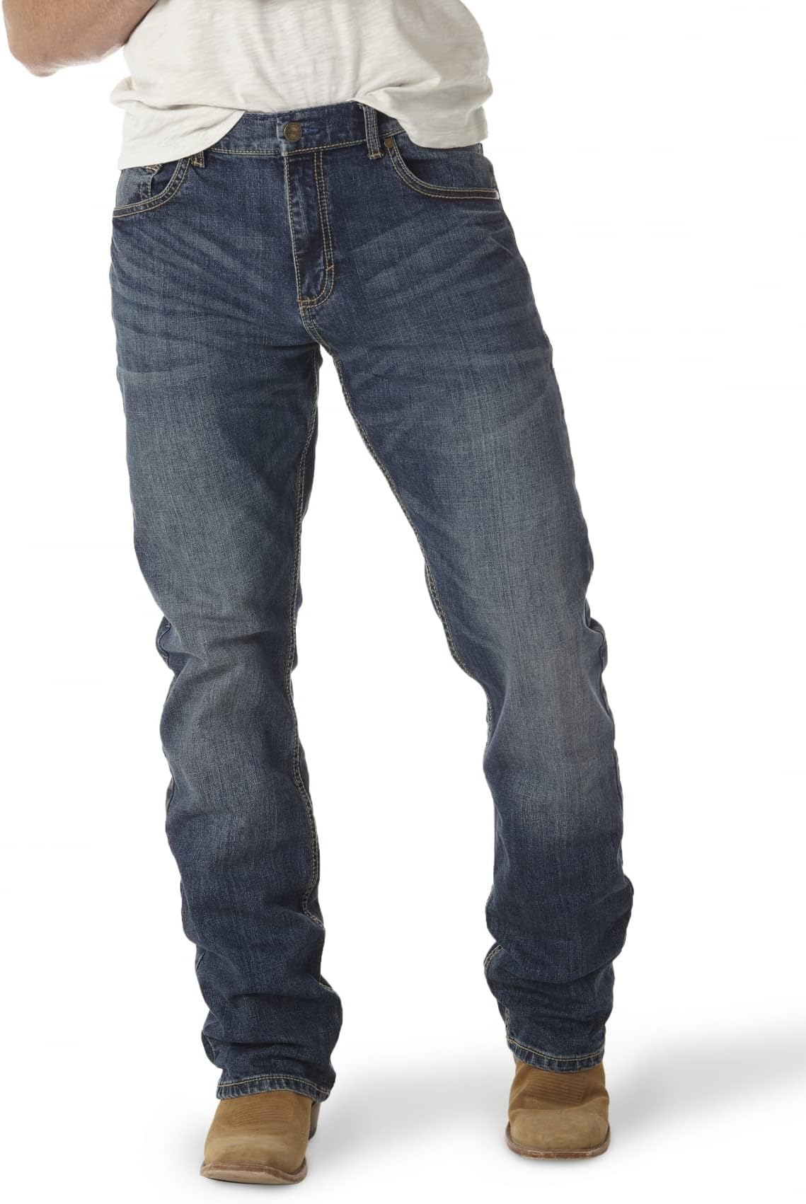Men's Retro Slim Fit Boot Cut Jean