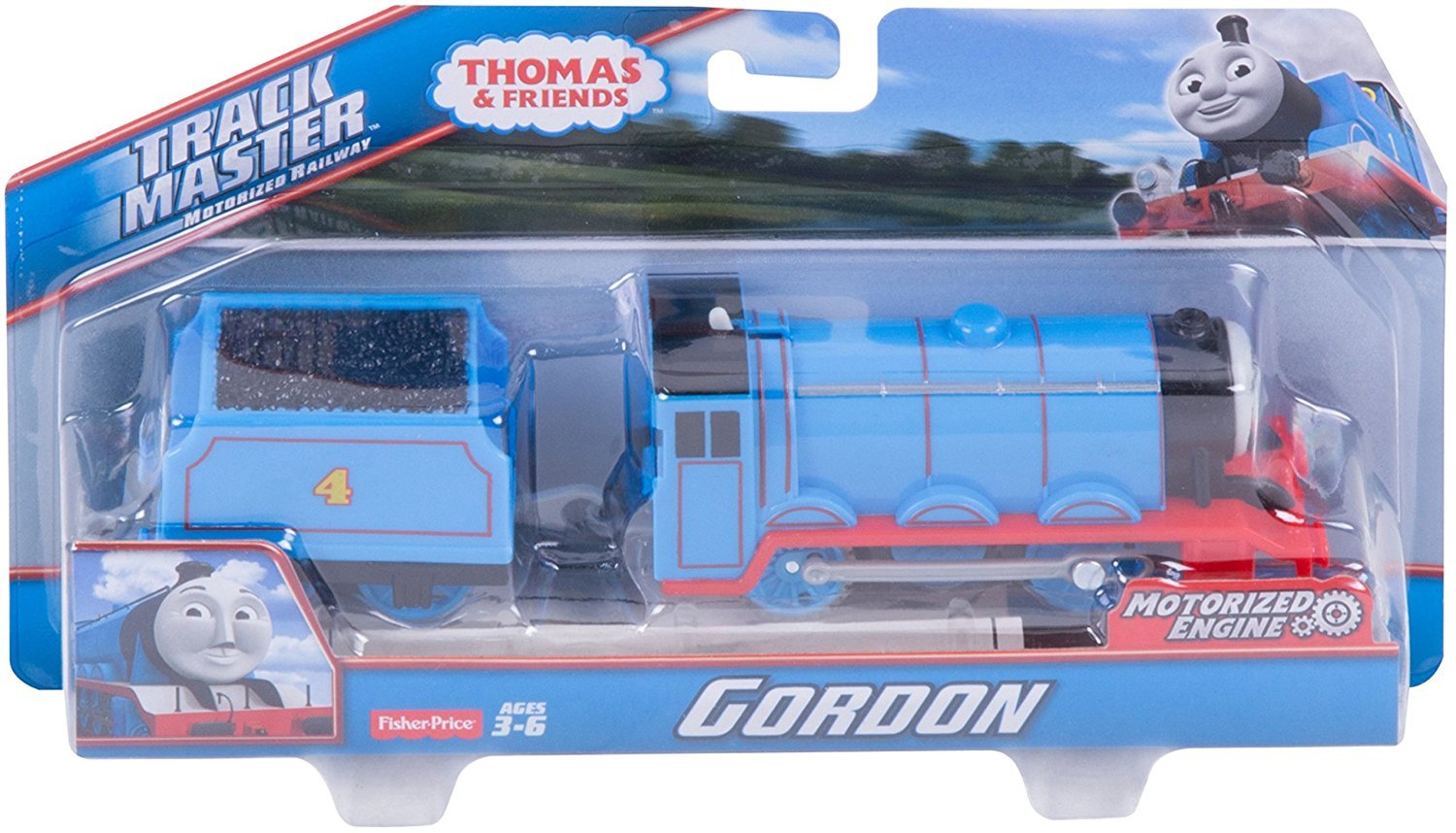 Fisher-Price Thomas & Friends - TrackMaster Motorised Gordon Engine by Thomas & Friends