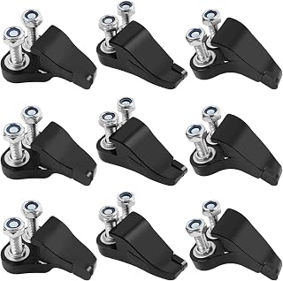 Set of 9 Carbide High Speed Cutting Teeth Fits DK2 Stump Grinder Model OPG777 & for Power King Stump Grinder Model PK0803,Summer Products