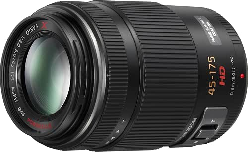 Panasonic LUMIX G X Vario Power Zoom Lens, 45-175MM, F4.0-5.6