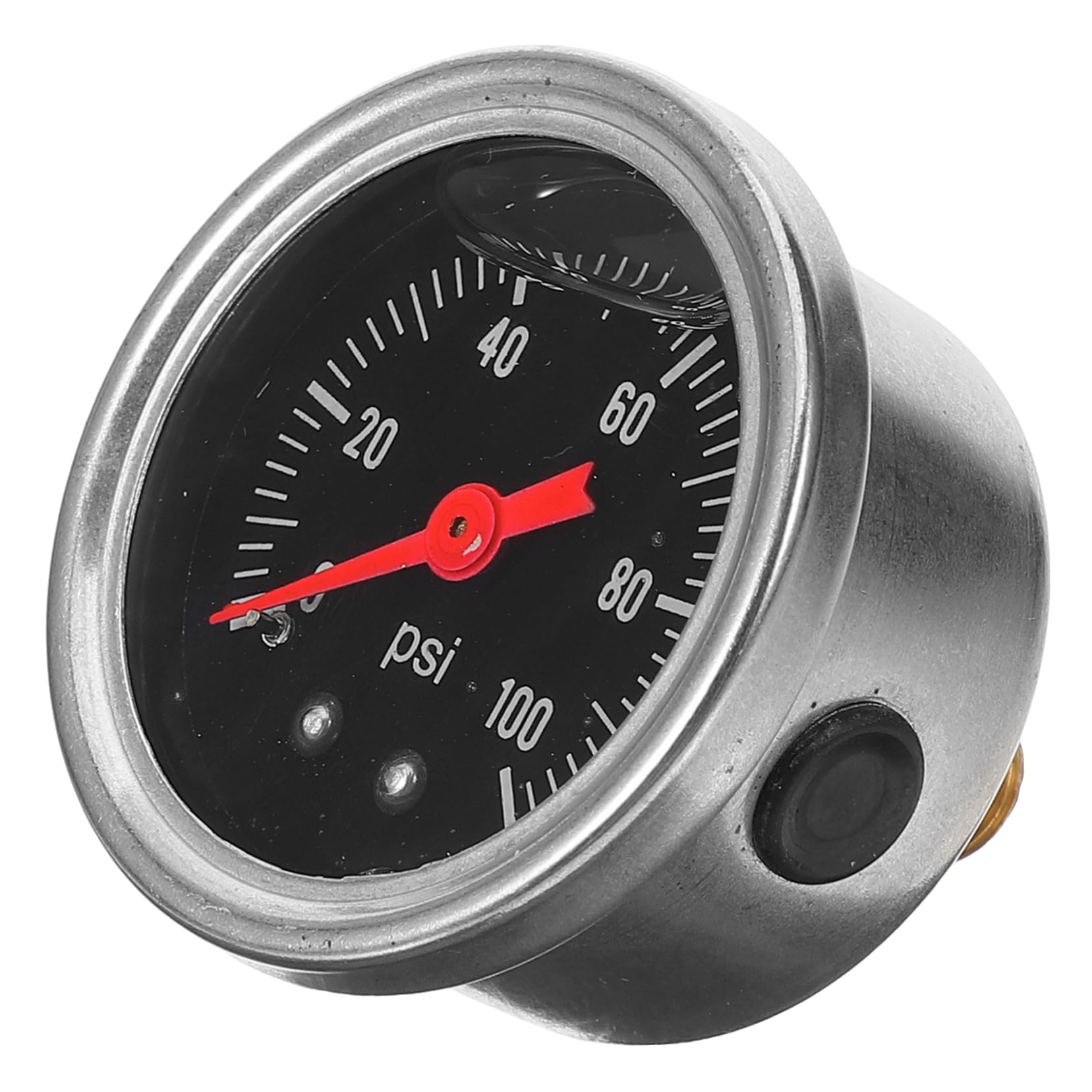 Mobestech 4pezzi Manometro Per Pressione Carburante Indicatore Gasoline Con Attacco Strumento Di Misura Sicuro e Preciso Per Sistemi Di Alimentazione Auto