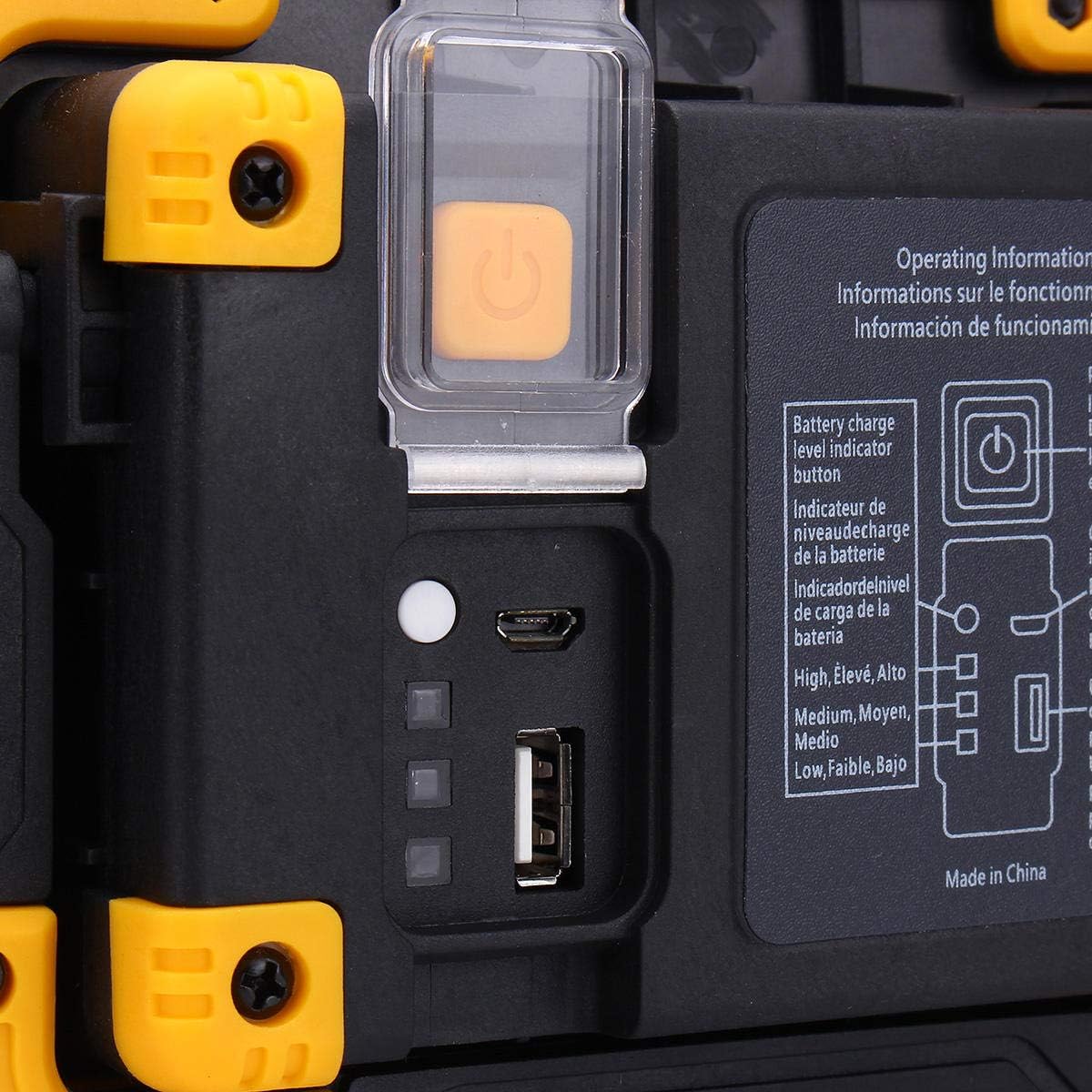 WnewTools 20led 10W 750LM COB LED Work Light USB Rechargeable Handle Flashlight Torch Outdoor Camping Lantern