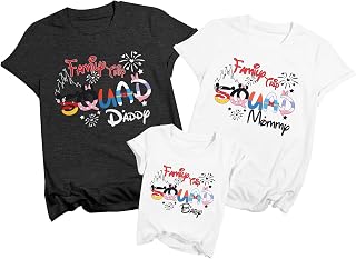 Magical Family Shirts 2026 Family Vacation Matching Couples Travel Tops Summer Trip Clothes