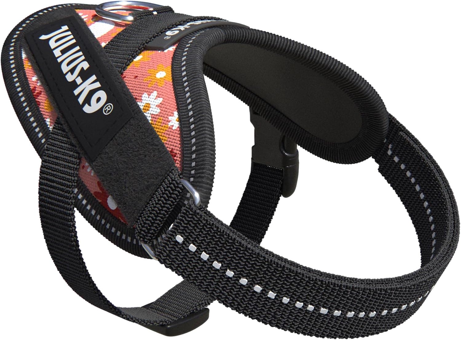 IDC Powerharness, Size: 3XS/Baby 1, Pink Flowers