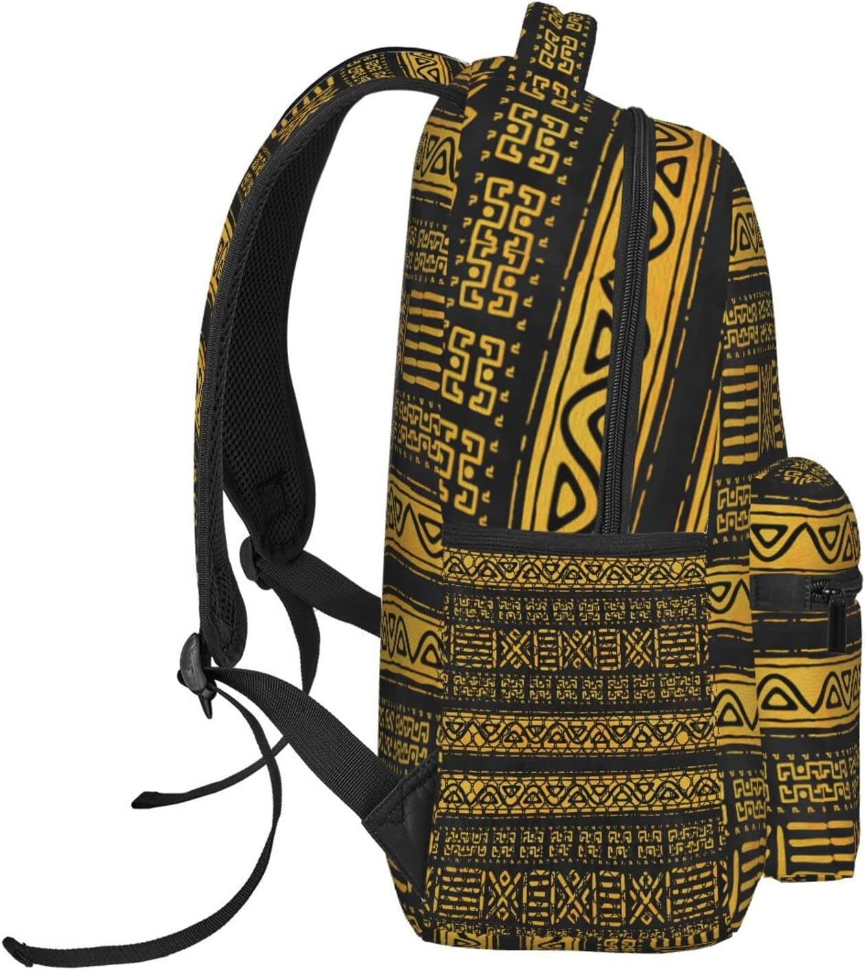 ASYG African Backpack African Art Laptop Backpack Tribe Pattern Tablet Travel Picnic Bag Laptop Bag African Bag
