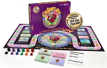 CashFlow 101 game - CashFlow Board Game by Rich Dad Poor Dad Robert Kiyosaki + FREE Expedited Shipping