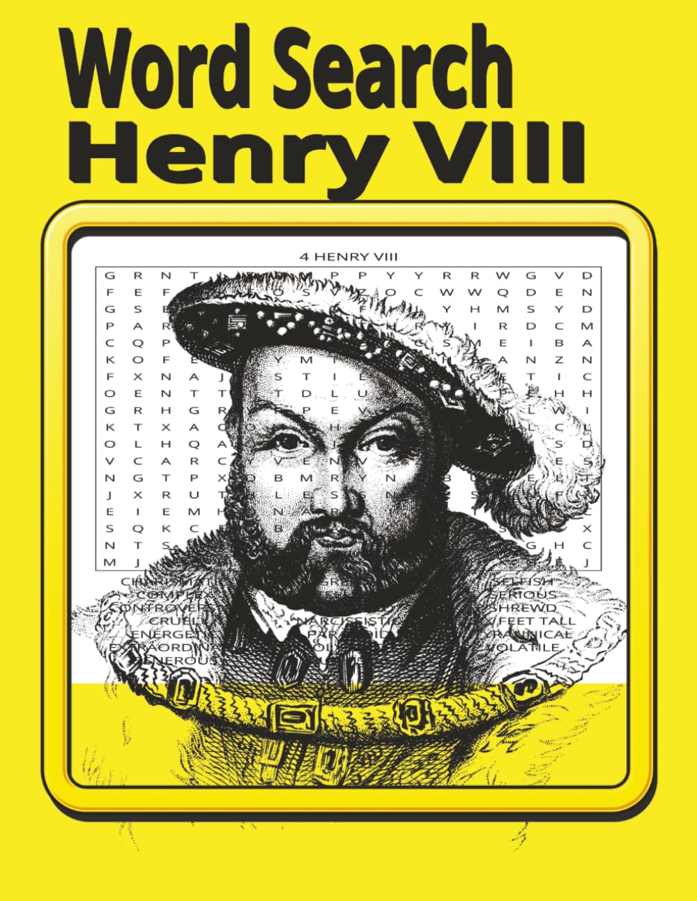 Word Search Henry VIII: Word Search Renaissance King (British Monarchs)