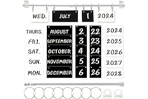 Large Magnetic Calendar for Classrooms with Flippable Months and Dates