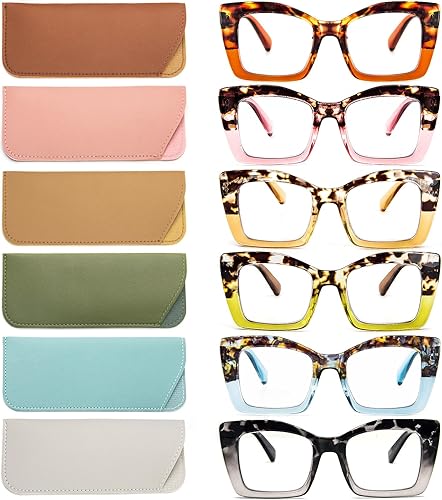 REAVEE Lentes de lectura cuadrados de gran tamaño, estilo Oprah, para mujer, bloqueo de luz azul, marco grande, para lectores de computadora, REAVEE Lentes de lectura cuadrados de gran tamaño, estilo Oprah, para mujer, bloqueo de luz azul, marco grande, para lectores de computadora,