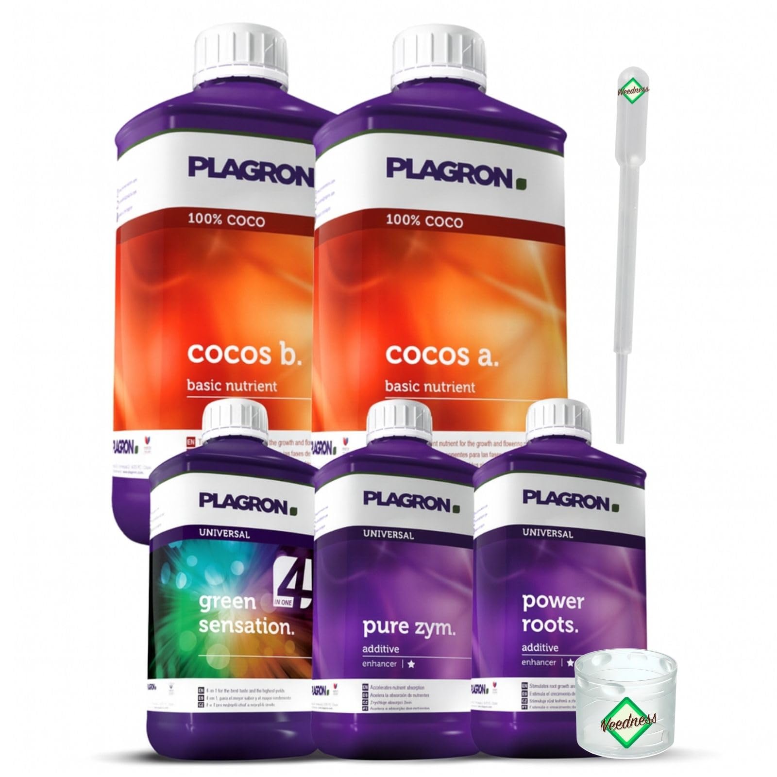 Kit Plagron Coco Set Basic de Weedness: cultiva en casa de forma limpia en sustrato de coco 8