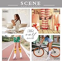 Vista 7 de devor Long Socks for Women Casual Sock Womens Thigh High Socks Funny cherry Socks