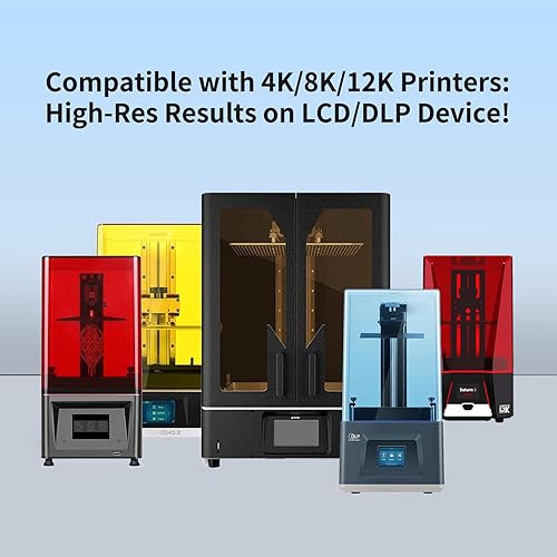 Miniatura 4 de Siraya Tech Resina de impresora 3D rápida similar a ABS de 4.4 lbs, curado UV, no frágil, alta precisión, líquido de fotopolímero estándar para