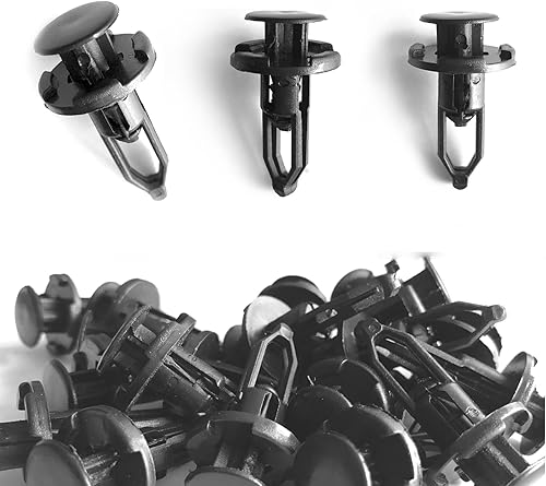 20 clips de nailon tipo empuje para automóviles para parachoques tipo empuje, compatibles con Toyota Lexus 52161-02020, 52161-02020 agujero de 0.354 disponible en Yaxa Costa Rica