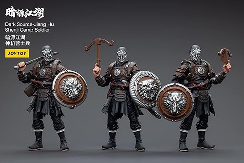 Miniatura 7 de JoyToy Fuente oscura: JiangHu Shenji Camp Soldier Figura de acción a escala 1:18