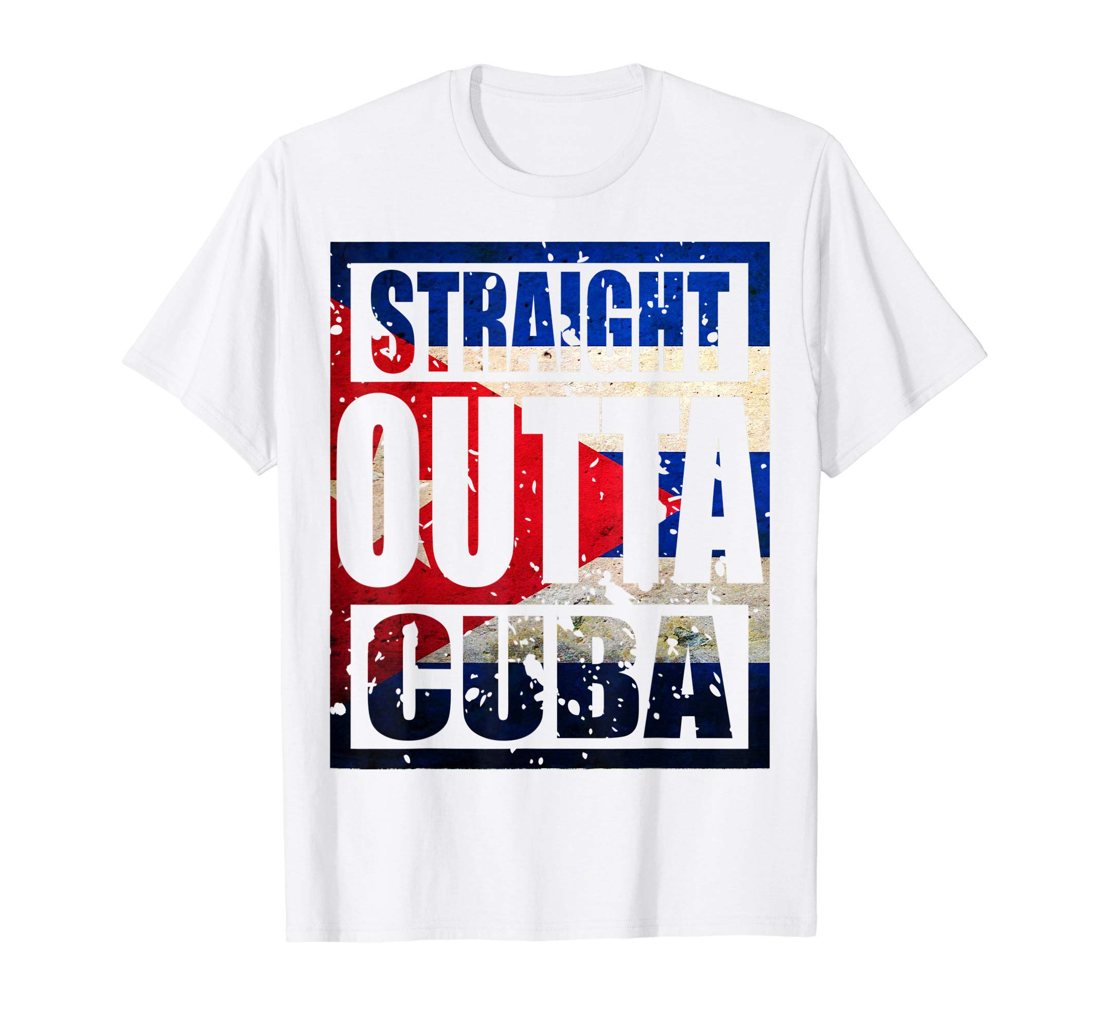 Straight Outta Cuba Shirts Funny PresentsStraight Outta Cuba TShirt Funny Cuba Day Present T-Shirt