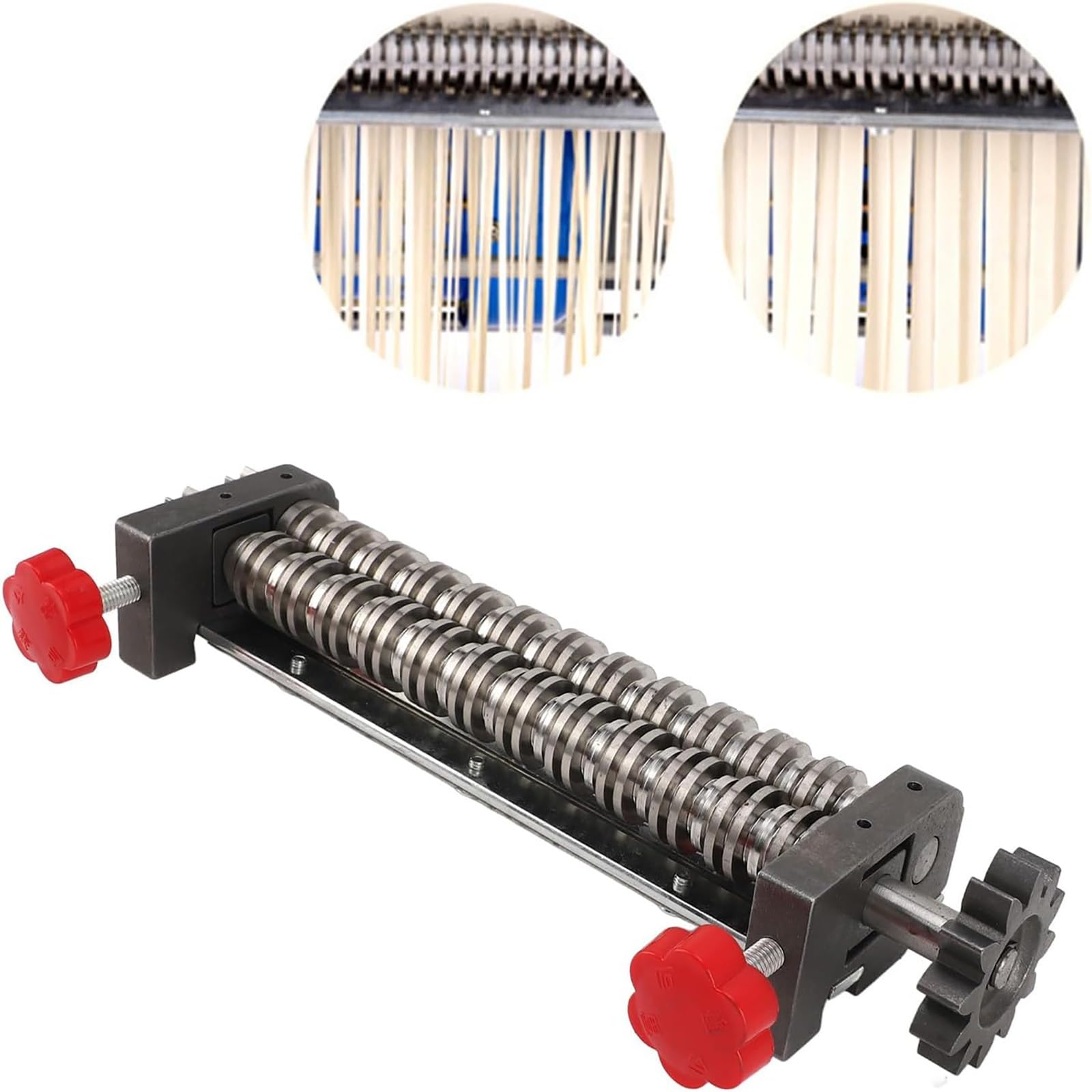Accesorio para hacer pasta para batidora de pie, rodillo y cortador de masa de acero inoxidable, prensa eléctrica, máquina de fideos 2 en 1 para pasta casera, comidas familiares
