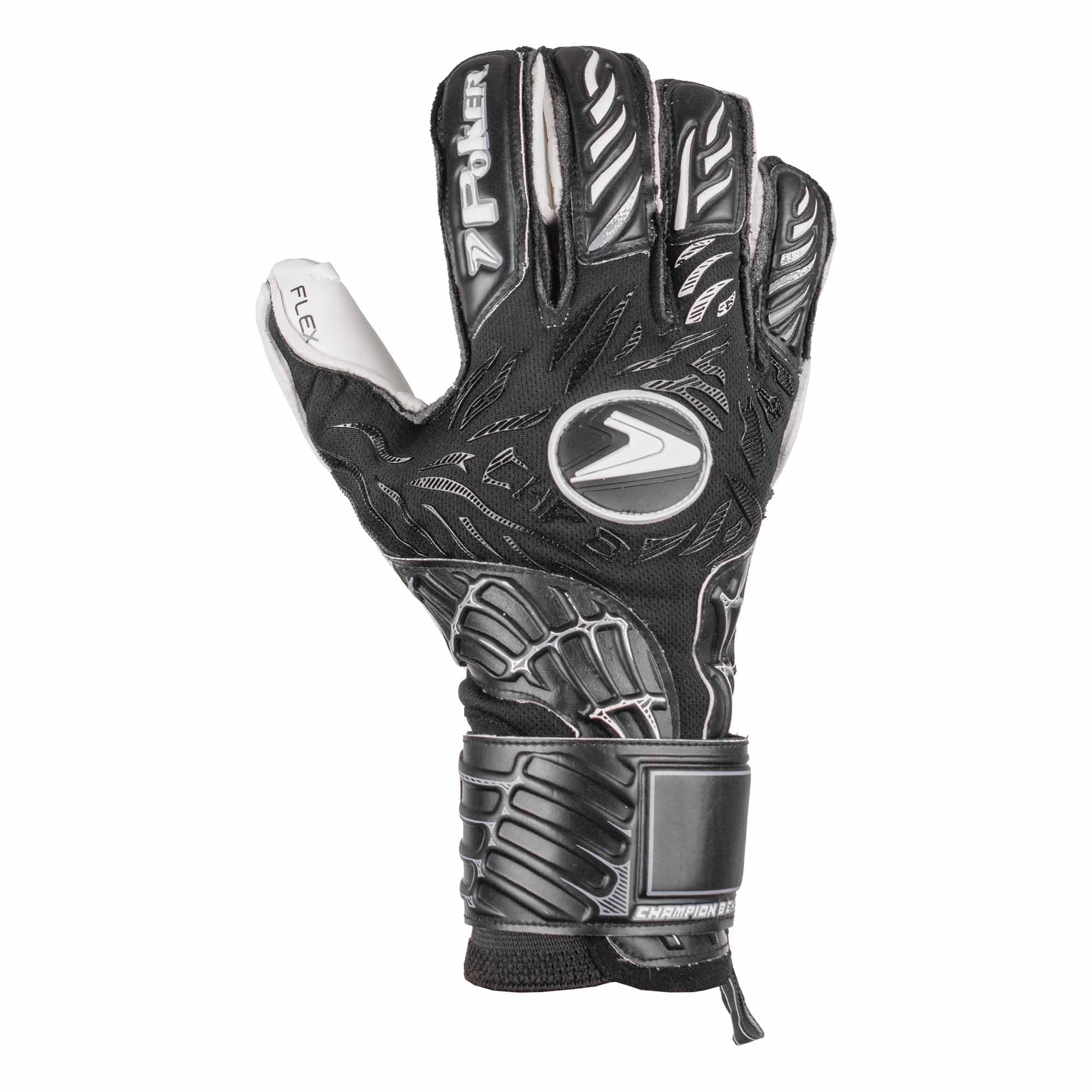 Poker Champion 8 Extended Professional Glove (9, Black)