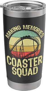 Amusement Park Roller Coaster Stainless Steel Insulated Tumbler