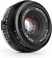 Vista 4 de TTArtisan 25mm F2 Wide-Angle APS-C Camera Lens Large Aperture Manual Fixed Camera Lens for Sony E Mount Cameras A5000 A6000 A5100 A6100 A6300 A6400