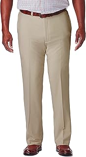 Men's Cool 18 Pro Classic Fit Flat Front Casual Stretch Performance Golf Pant