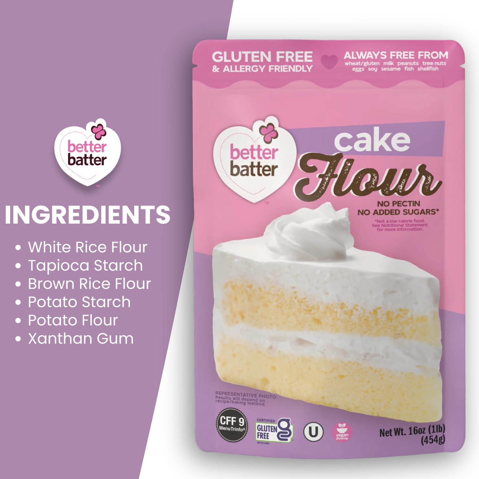 Better Batter Gluten Free Flour Mix Without Rice Flour Betty
