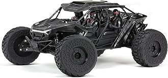 ARRMA RC Truck 1/7 FIRETEAM 6S 4WD BLX Speed Assault Vehicle RTR (Batteries and Charger Not Included), ARA7618T1, Black