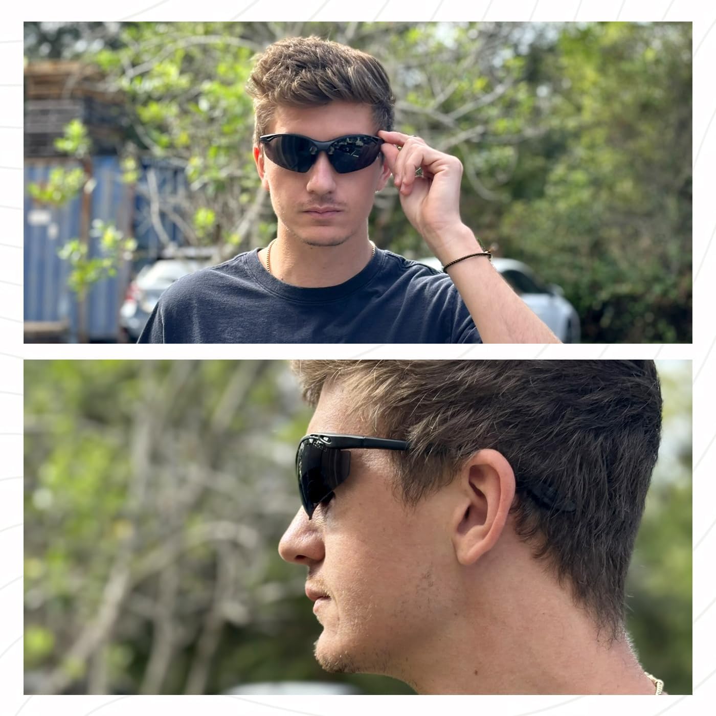 Calabria 91348 4 Pack Bulk Bifocal Safety Glasses +2.00 Clear/Grey/Copper/Yellow Men Women Eye Protection Protective Eyewear