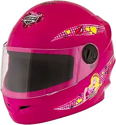 Capacete Infantil MIXS Start Selfie Fechado Tam. 54 Rosa Pro Tork MCAP-420RS