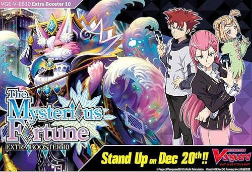 Cardfight Vanguard VGE-V-EB10-EN V-The Mysterious Fortune - Exhibición extra de 12 paquetes