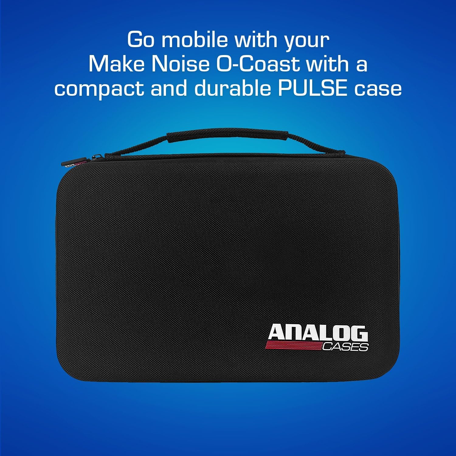 ANALOG CASES Make Noise 0-Coast/Strega/Moog Werkstatt-01 Case - Custom-Fitted Compact PULSE Hard Case for Travel - Image 2
