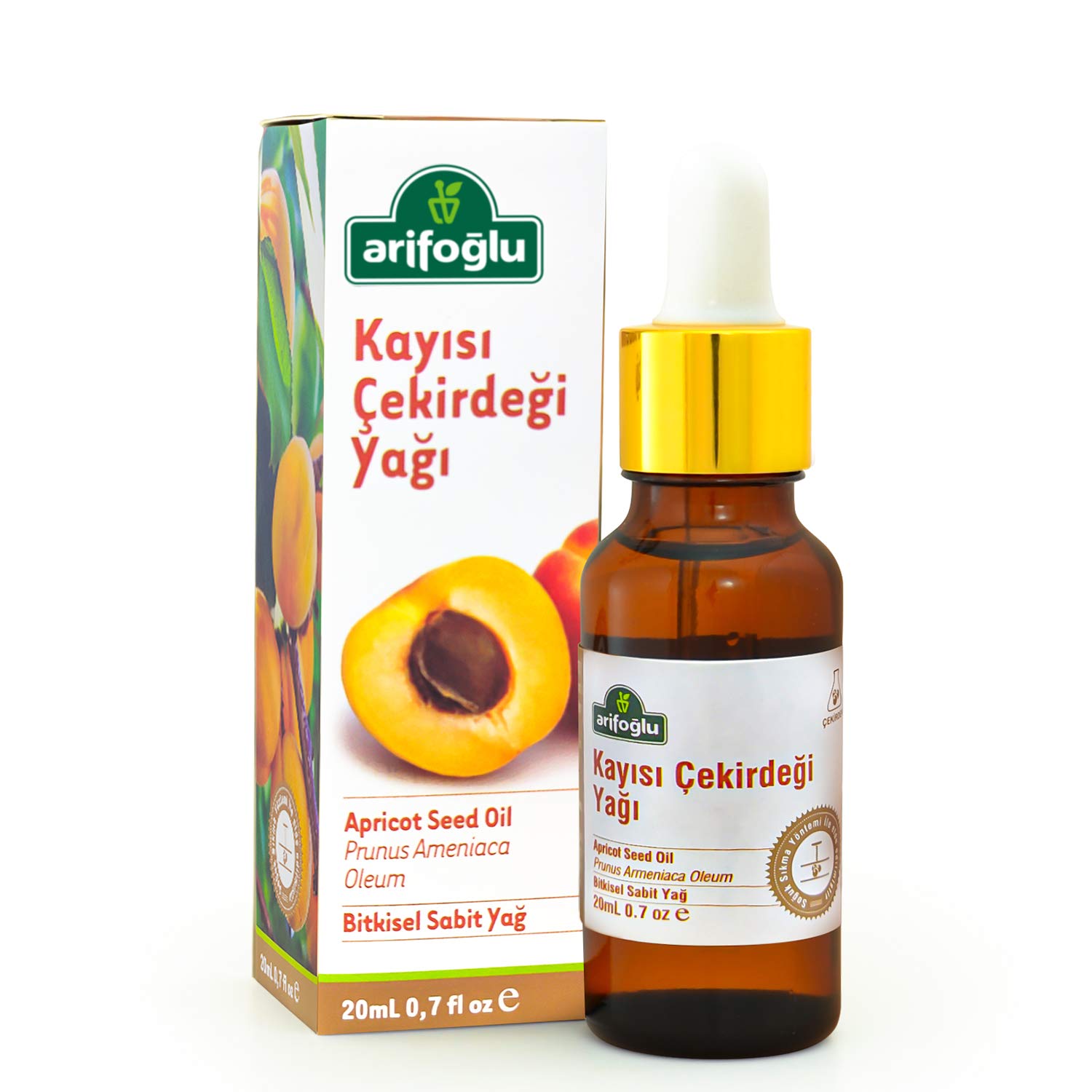 Arifoğlu Kayısı Çekirdeği Yağı 20 ml