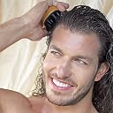 SILENCIO Hair Scalp Massager Shampoo Brush, Soft Silicone Bristle, Dry and Wet Hair Scalp Scrubber Brush for Hair Growth, Dandruff Removal, Relax, Blood Circulation (Gold) gallery image