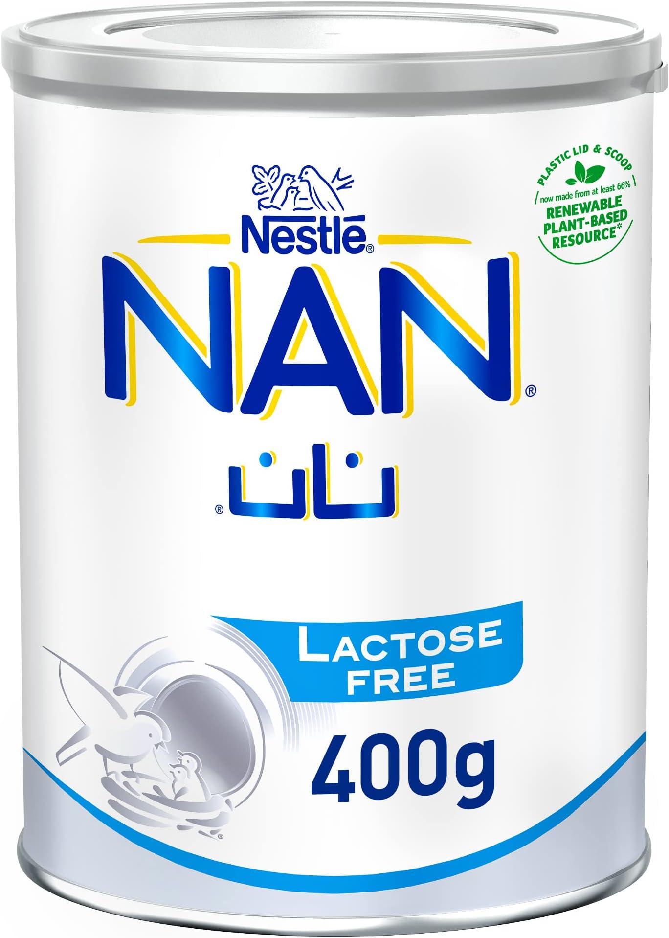 – Nestle NAN Lactose Free, From 0 to 12 Months, 400g