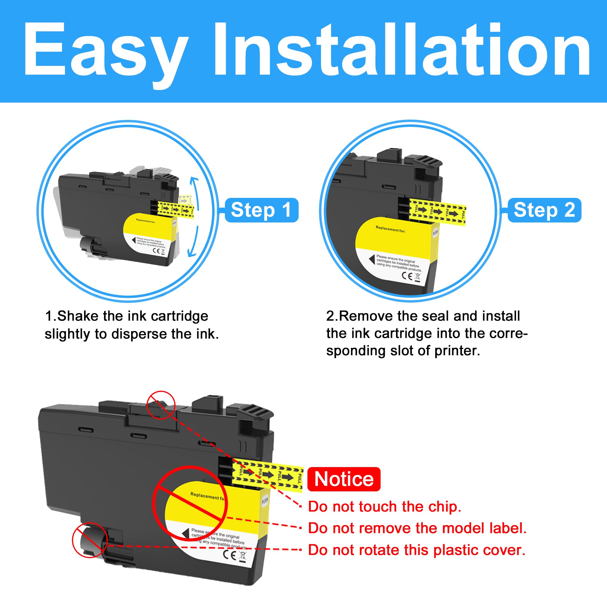 Compatible LC3033 XXL Ink Cartridge For Brother Printers (MFC-J995DW, J805DW & More) - High Yield 2 thumbnail image