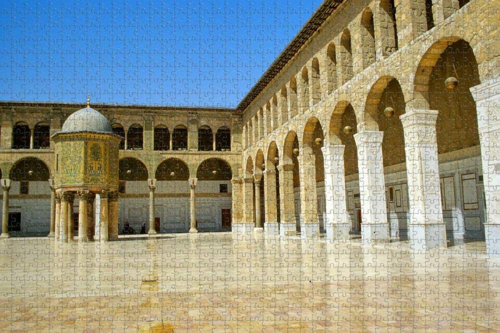 Azm Palace Damascus Syria Jigsaw Puzzle for Adults 1000 Piece Wooden Travel Gift Souvenir