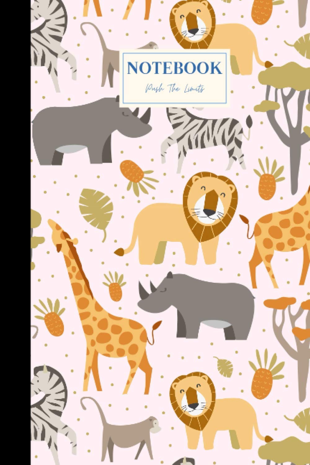 Savannah Notebook : Journal shows Animals -I (Format 6 x 9 )120 pages(French Edition) - 26, février 2021
