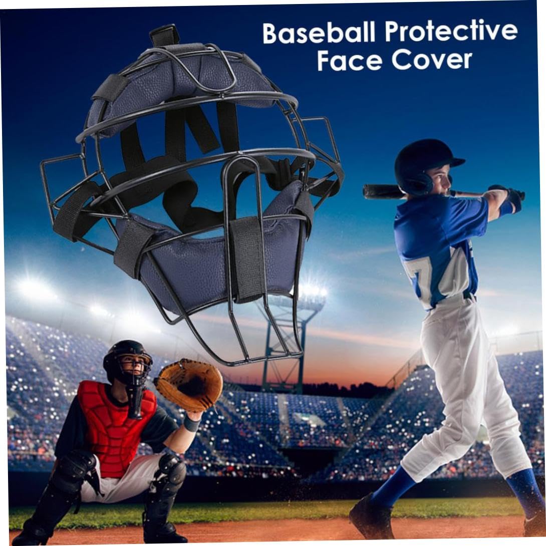 Softball-Catcher-Helm, leichter, weich gepolsterter Baseball-Helm, verstellbarer Baseball-Motorradhelm, Baseball-Zubehör für über 8-jährige Kinder, Baseball-Cap-Helm für Erwachsene, Baseball-Motorradh