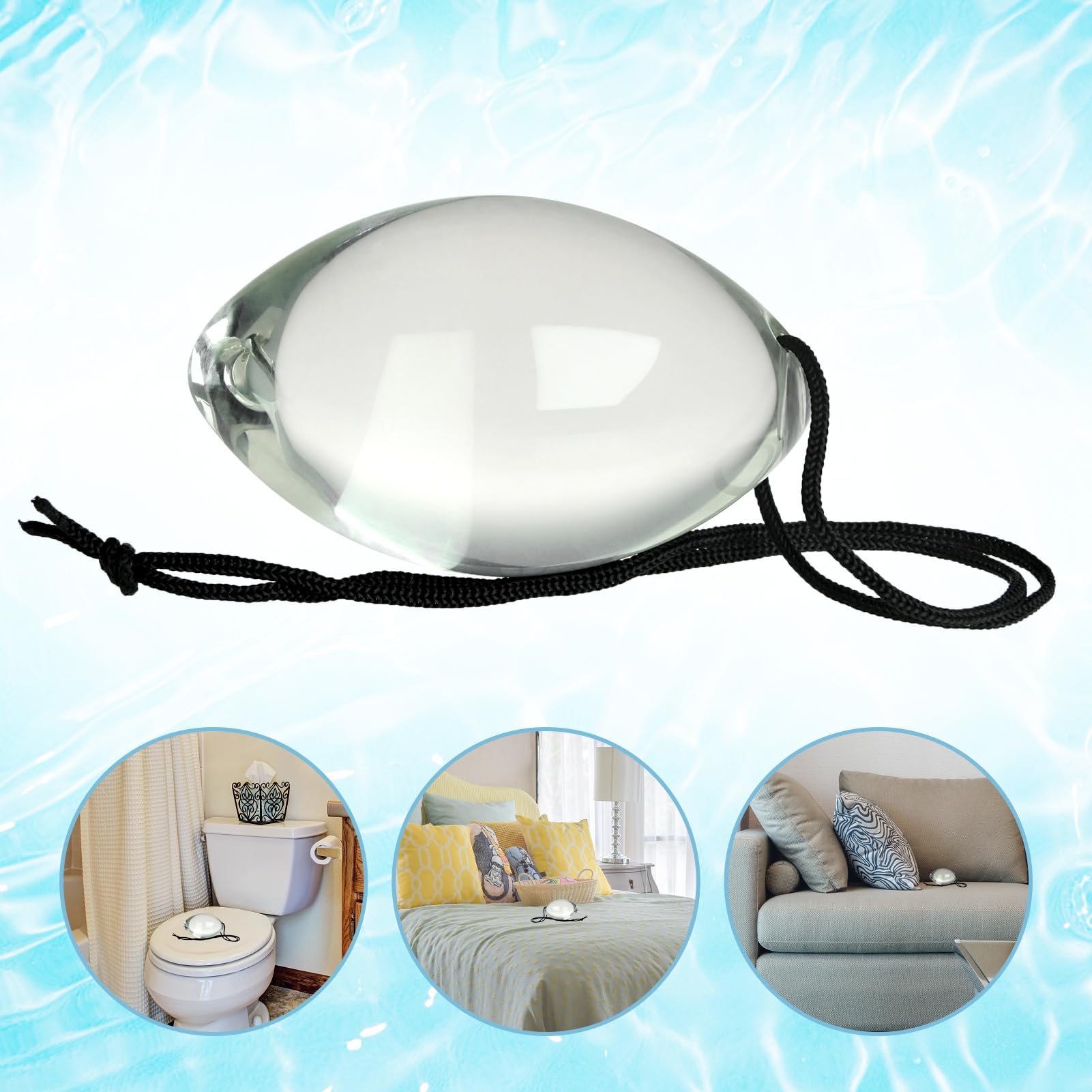 Plug anale di cristallo, butt plug per donne e uomini dildo di vetro Analdilos perline anali di cristallo donna palline anali pene di cristallo butt plug anale per principianti e utenti avanzati (L)