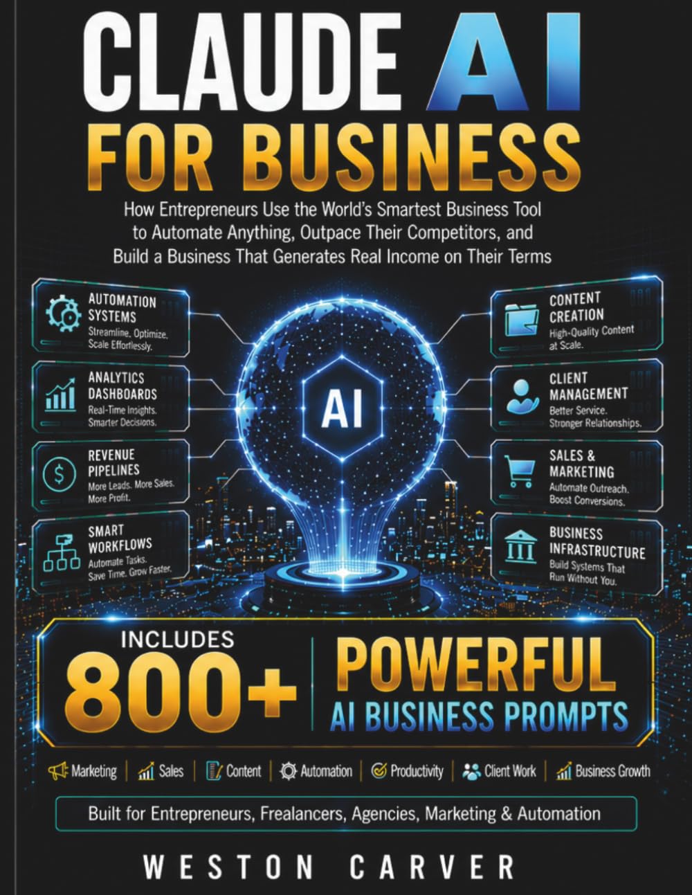 Claude AI for Business: How Entrepreneurs Use the World's Smartest Business Tool to Automate Anything, Outpace Their Competitors, and Build a Business ... on Their Terms (The AI Blueprint Series)