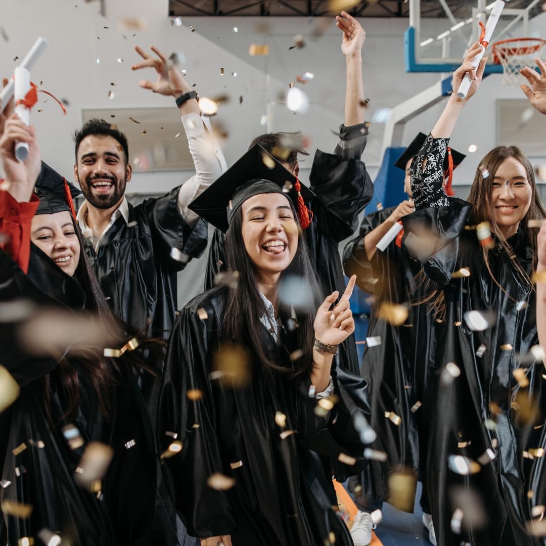 Cappe Diem Two Flag Graduation Sash Stole (USA + International) - Image 4