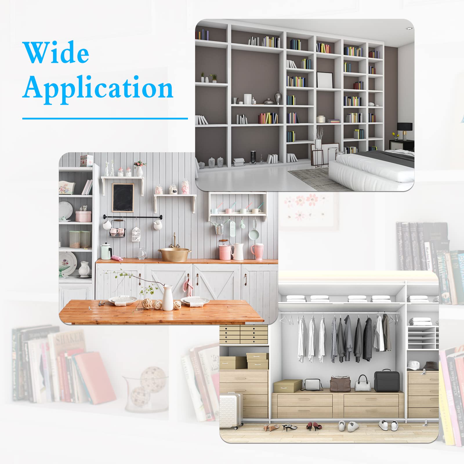 36 Supports D'étagère, Supports D'étagère, Goupilles D'étagère Avec Capuchon