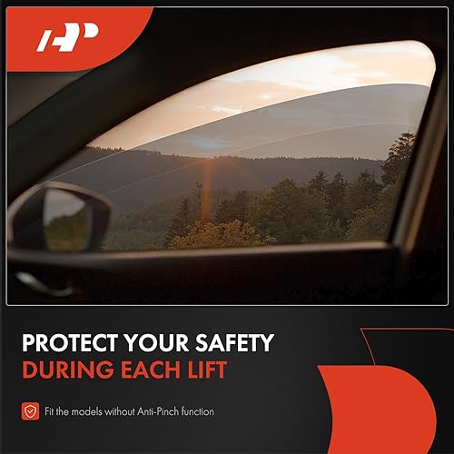 Miniatura 6 de A-Premium Motor de elevación de elevalunas eléctrico compatible con Honda CR-V CRV 2002 2003 2004 2005 2006, lado delantero derecho del pasajero