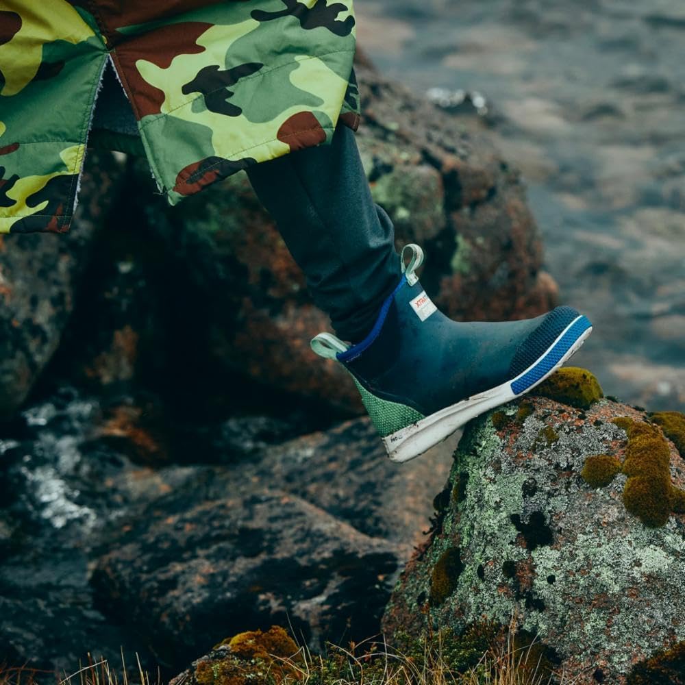 Xtratuf Men's 6 Inch Sport Ankle Deck Boot, Blue, Size 7 - Image 2