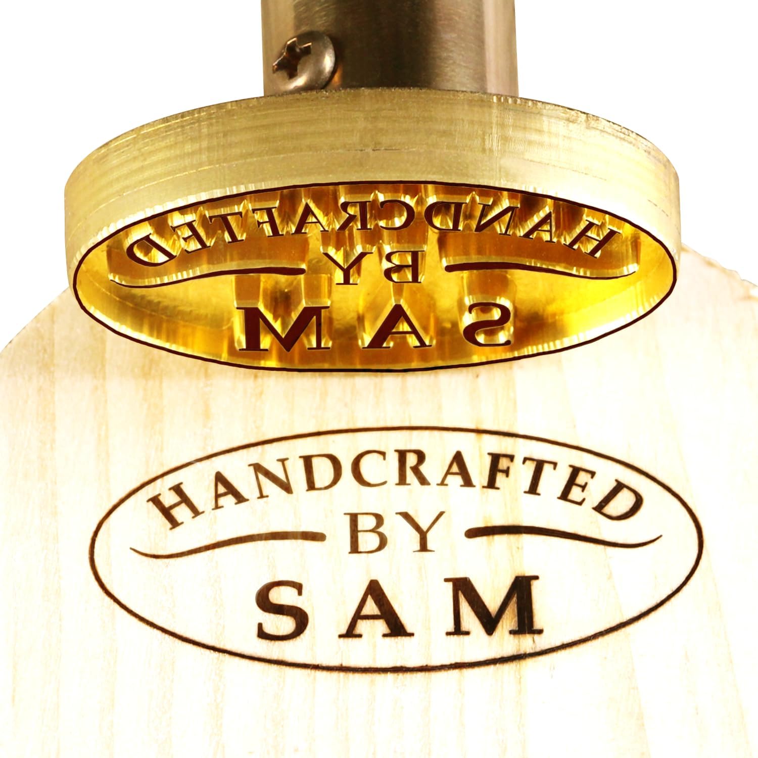 Custom Electric Wood Branding Iron - Professional h Temperature Control for Precision Woodworking, Leather Crafts & More - Durable, Easy-to-Use Design (2X2INCH)